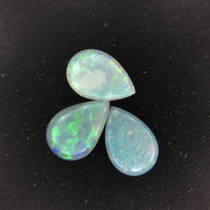 White Opal P/S 6x4mm