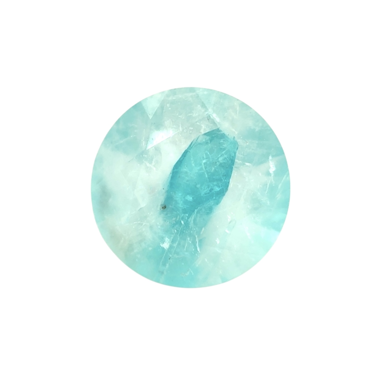 Paraiba Tourmaline in quartz - 7mm