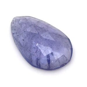 Tanzanite Polki rose cut 13.5x8.5mm
