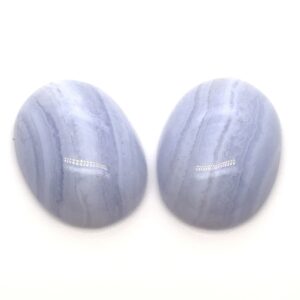 Banded Agate Cab Ov 18x13mm